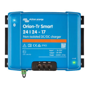 Victron Orion-TR Smart Non-Isolated DC-DC Converter – 24 VDC to 24 VDC – 400W – 17AMP