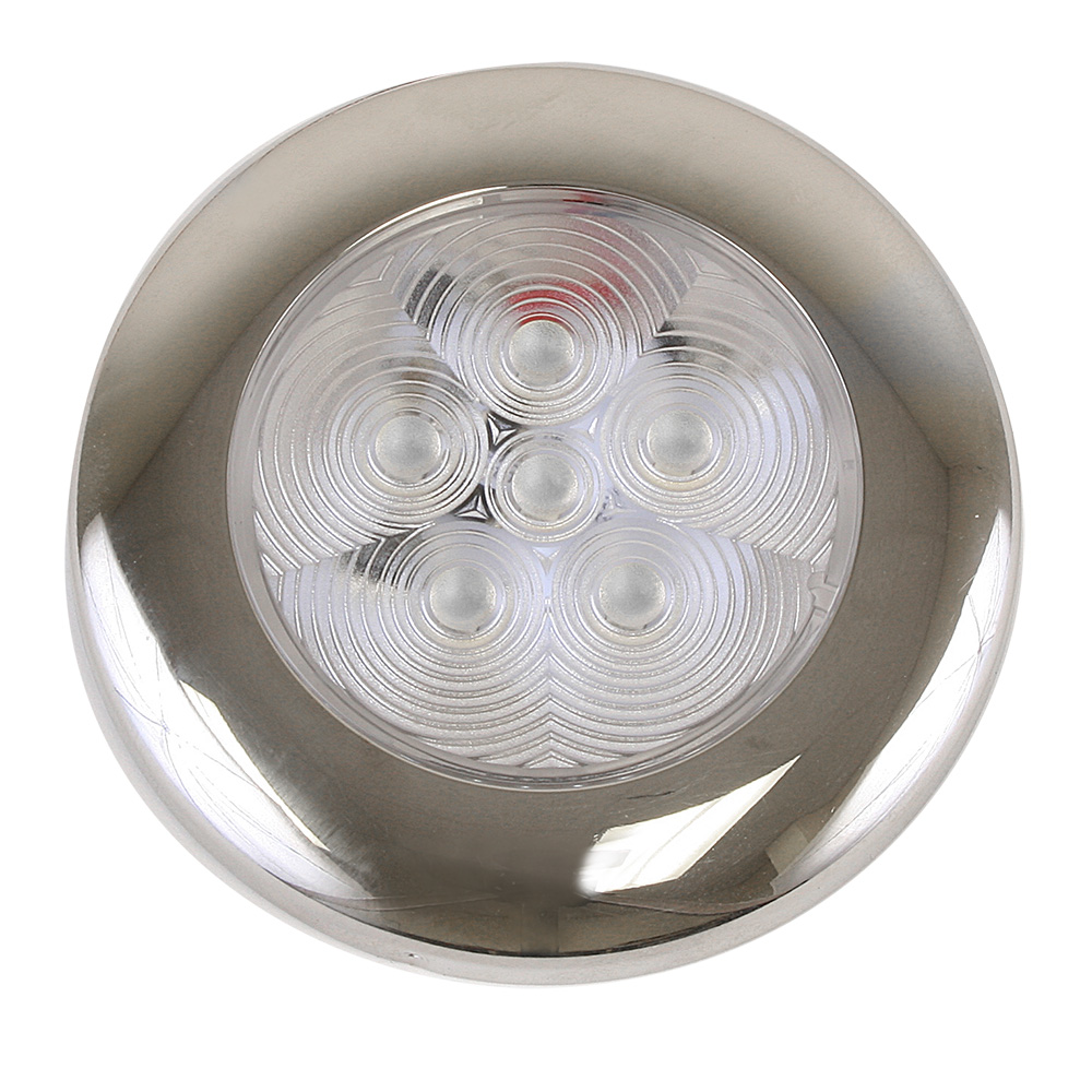 Scandvik B3 Downlight Surface Mount – Blue – SS Trim – IP67 – 12/24V Scandvik B3 Downlight Surface Mount – Blue – SS Trim – IP67 – 12/24V