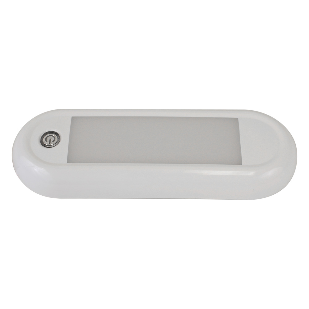 Scandvik 7″ Oval Dome Light w/Switch & Dimming – 12/24V Scandvik 7″ Oval Dome Light w/Switch & Dimming – 12/24V