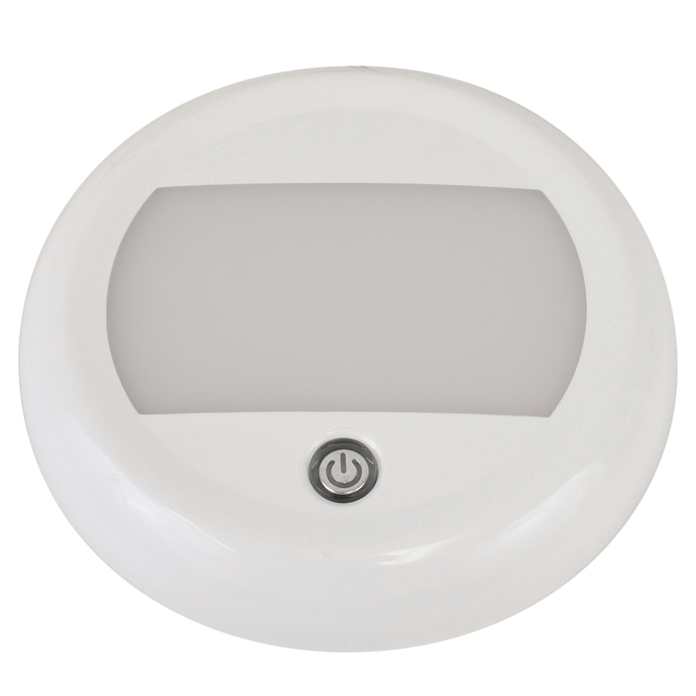 Scandvik 5″ Dome Light w/Switch & 3 Stage Dimming – 10-30V – IP67 Scandvik 5″ Dome Light w/Switch & 3 Stage Dimming – 10-30V – IP67