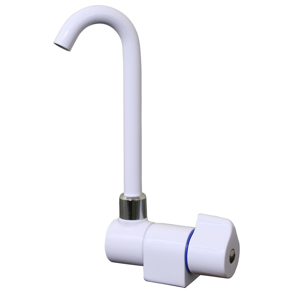 Scandvik Tall Tap w/Folding Spout – White Powder Coat Finish Scandvik Tall Tap w/Folding Spout – White Powder Coat Finish