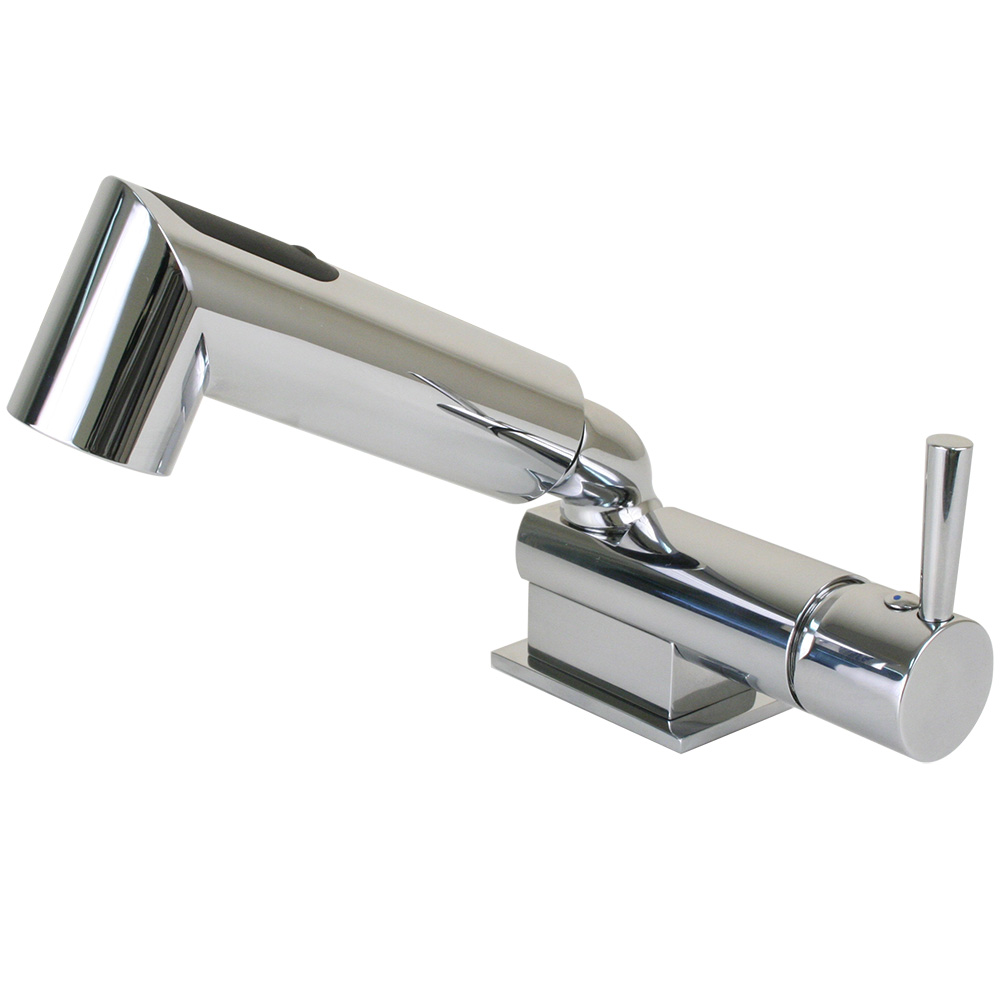 Scandvik Minimalistic Compact Single Level Mixer – Faucet & Shower Combo – Chrome Scandvik Minimalistic Compact Single Level Mixer – Faucet & Shower Combo – Chrome