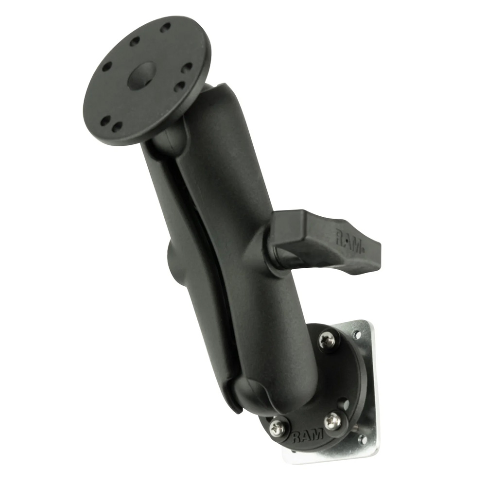 RAM Mount Drill-Down Dashboard Mount w/Backing Plate – C Size Medium RAM Mount Drill-Down Dashboard Mount w/Backing Plate – C Size Medium