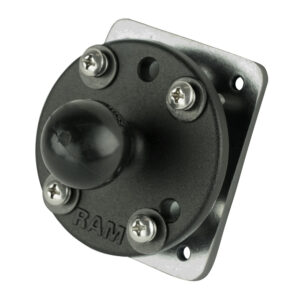 RAM Mount Drill-Down Dashboard Ball Base w/Backing Plate – B Size