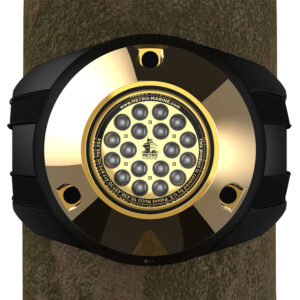 Metro Marine High-Output Piling Mount Underwater Light w/Intelligent Monochromatic LED's – Green, 90&deg; Beam