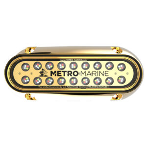 Metro Marine High-Output Elongated Underwater Light w/Intelligent Full Spectrum LED's – RGBW, 90&deg; Beam