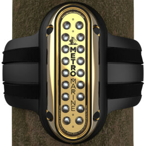 Metro Marine High-Output Vertical Piling Mount Light w/Intelligent Monochromatic LED's – Green, 90&deg; Beam