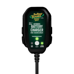Battery Tender 12V, 800mA Lead Acid/Lithium Selectable Battery Charger