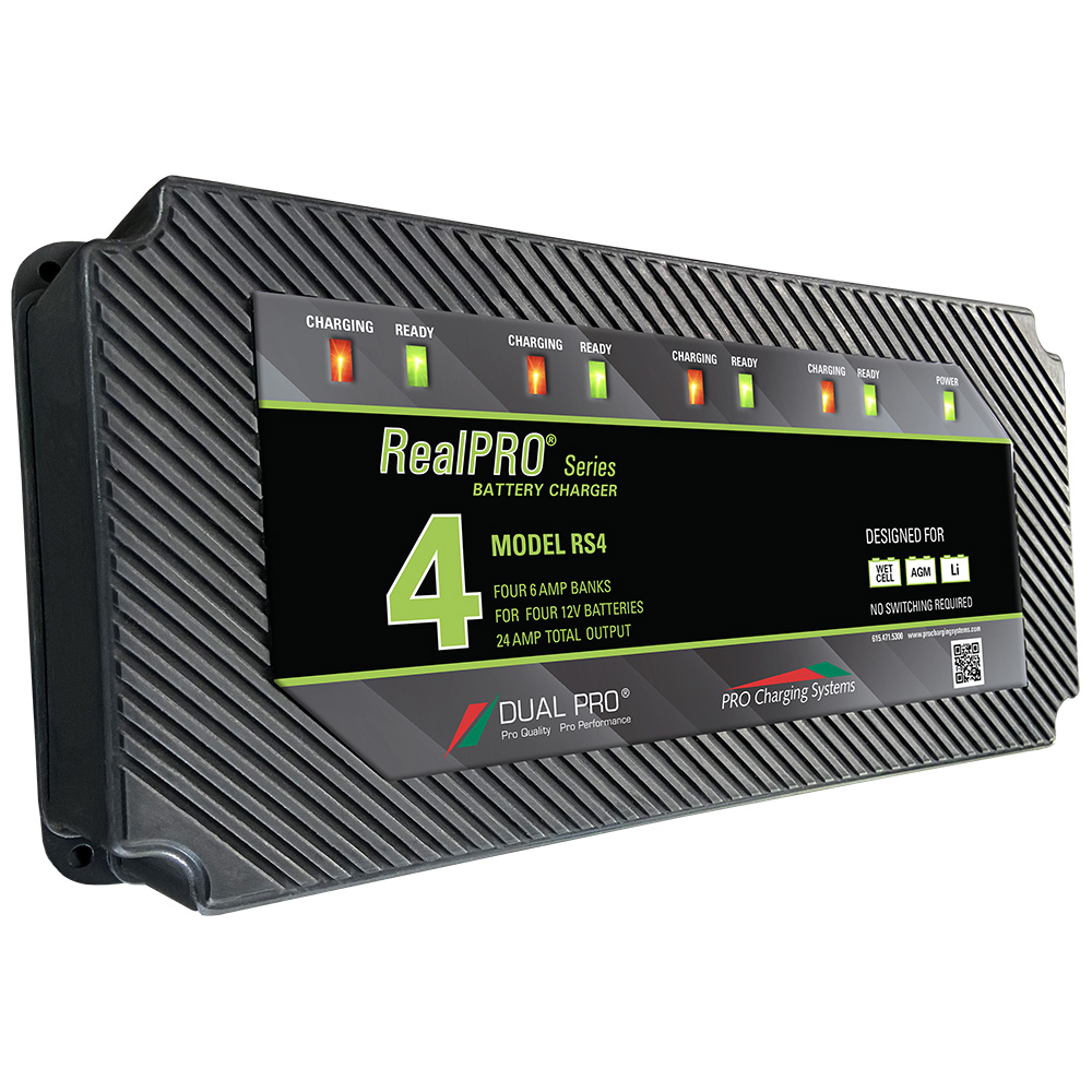 Dual Pro RealPRO Series Battery Charger – 24A – 4-Bank Dual Pro RealPRO Series Battery Charger – 24A – 4-Bank
