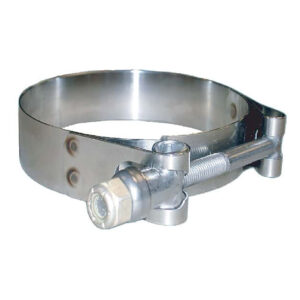 Trident Marine 316 SS T-Bolt Clamp – 3/4″ Band – 4.28″-4.59″ Range