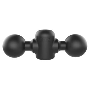 RAM Mount RAM&reg; Double Ball Adapter w/1/2″ NPT Threaded Hole