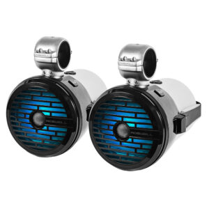 Roswell R1 8&rdquo; Tower Speakers – Black – 100W RMS & 200W Peak Power