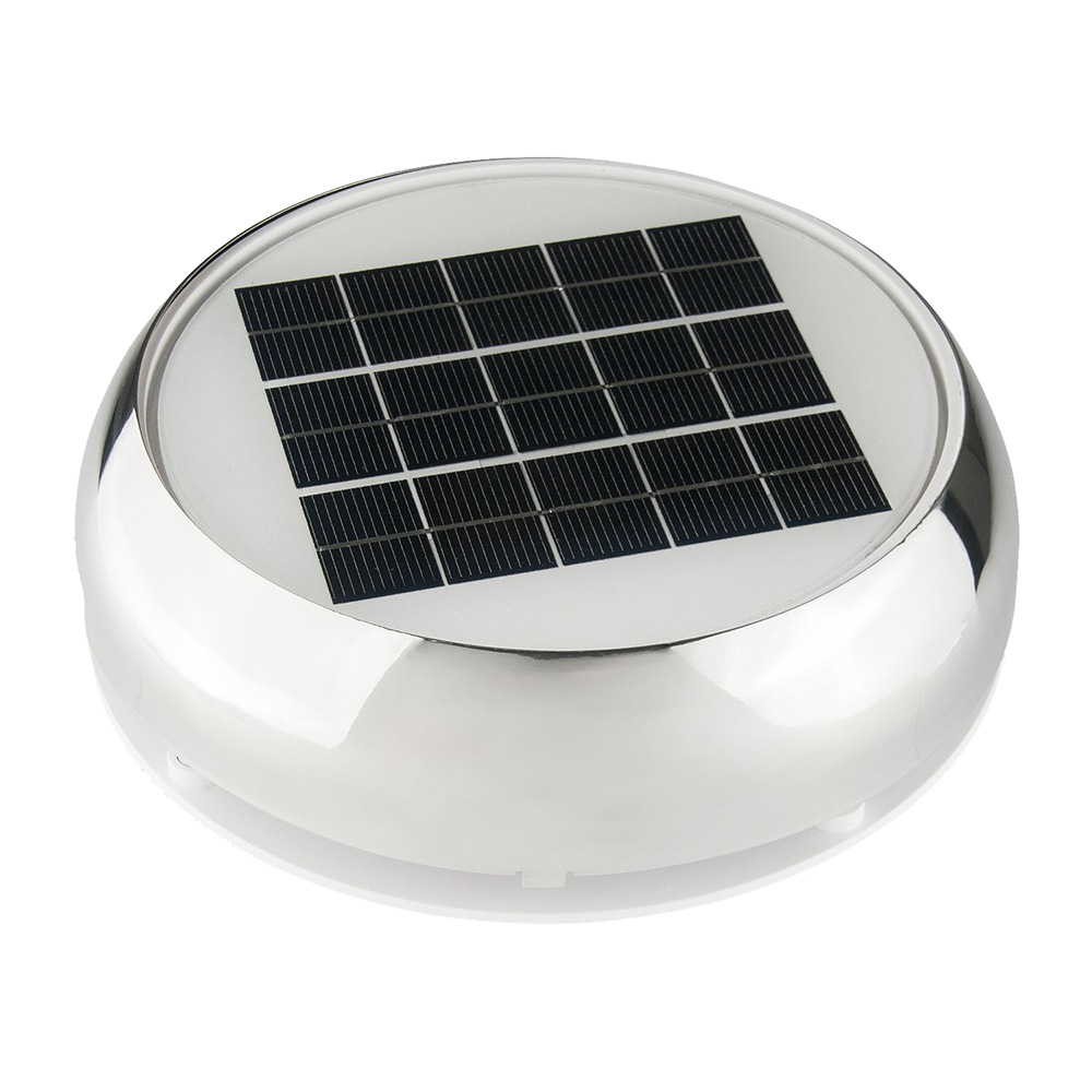 Marinco 3″ Day/Night Solar Vent – Stainless Steel Marinco 3″ Day/Night Solar Vent – Stainless Steel