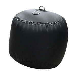 Seipel Marine Specialty Inflatable Fender Ball – 36″ Diameter – Black