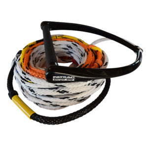 FATSAC 75' Water Ski Rope & Handle Combo w/8 Takeoff Points – Multicolor