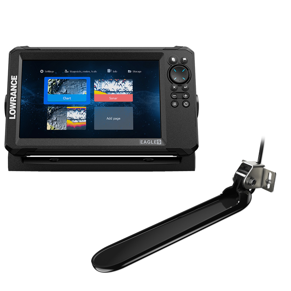 Lowrance Eagle 9 w/TripleShot T/M Transducer & Discover OnBoard Chart Lowrance Eagle 9 w/TripleShot T/M Transducer & Discover OnBoard Chart