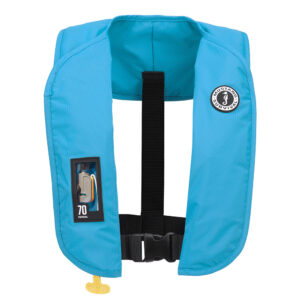 Mustang MIT 70 Manual Inflatable PFD – Azure (Blue)