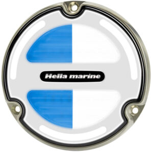 Hella Marine Apelo A3 White/Blue Underwater Light – Bronze – White Lens