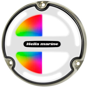 Hella Marine Apelo A3 RGBW Underwater Light – Bronze – White Lens