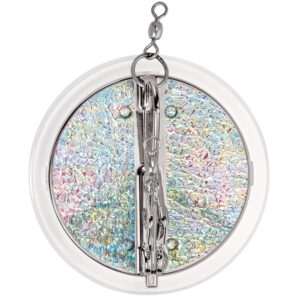 Luhr-Jensen 3-1/4″ Dipsy Diver – Silver/Silver Bottom Crush