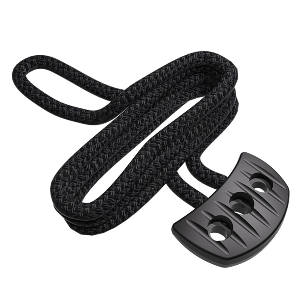 Snubber PULL w/Rope – Black Snubber PULL w/Rope – Black