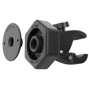 RAM Mount RAM&reg; Tough-Claw&trade; Small Clamp Base w/Vibe-Safe&trade; Adapter