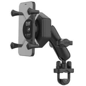 RAM Mount RAM&reg; X-Grip&reg; Phone Mount w/Vibe-Safe&trade; & U-Bolt Base – Medium