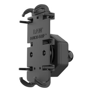 RAM Mount RAM&reg; Quick-Grip&trade; XL Phone Holder w/Vibe-Safe&trade; Adapter & Ball
