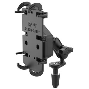 RAM Mount RAM&reg; Quick-Grip&trade; XL Phone Mount w/Vibe-Safe&trade; & Fork Stem Base – Short