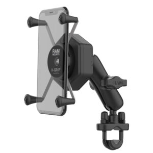 RAM Mount RAM&reg; X-Grip&reg; Large Phone Mount w/Vibe-Safe&trade; & U-Bolt Base – Medium