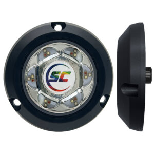 Shadow-Caster SC2 Series Polymer Composite Surface Mount Underwater Light – Full Color