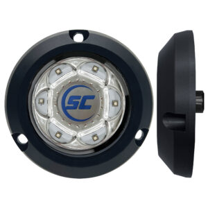 Shadow-Caster SC2 Series Polymer Composite Surface Mount Underwater Light – Bimini Blue