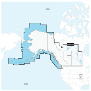 Garmin Navionics+&trade; NSUS013R Canada, West & Alaska