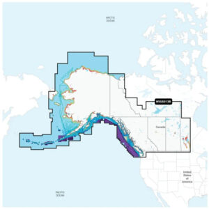Garmin Navionics Vision+&trade; NVUS013R Canada, West & Alaska
