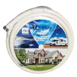 Trident Marine 5/8″ ID x 75′ Wash Down/Camper Hose w/Fittings