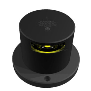 Lopolight Pro Yellow Towing Light – 2NM – Black Housing