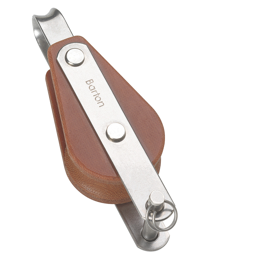 Barton Marine Tuphblox Size 1 Single Block w/Swivel & Becket Barton Marine Tuphblox Size 1 Single Block w/Swivel & Becket