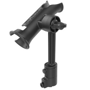 RAM Mount RAM&reg; Tube Jr.&trade; Holder w/Universal Adapt-A-Post&trade; Track Base – 6″ Post