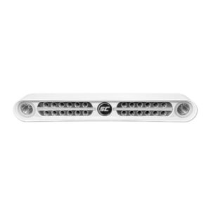 Shadow-Caster Eagle Ray LED Light Bar – White Housing & Dual Optics