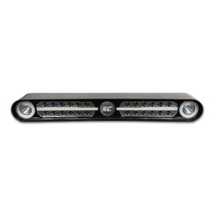 Shadow-Caster Eagle Ray LED Light Bar – Black Housing & Dual Optics