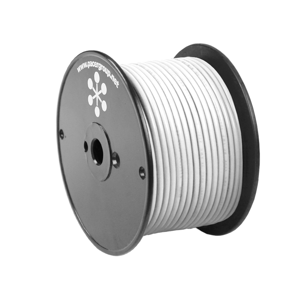 Pacer White 10 AWG Primary Wire – 20′ Pacer White 10 AWG Primary Wire – 20′