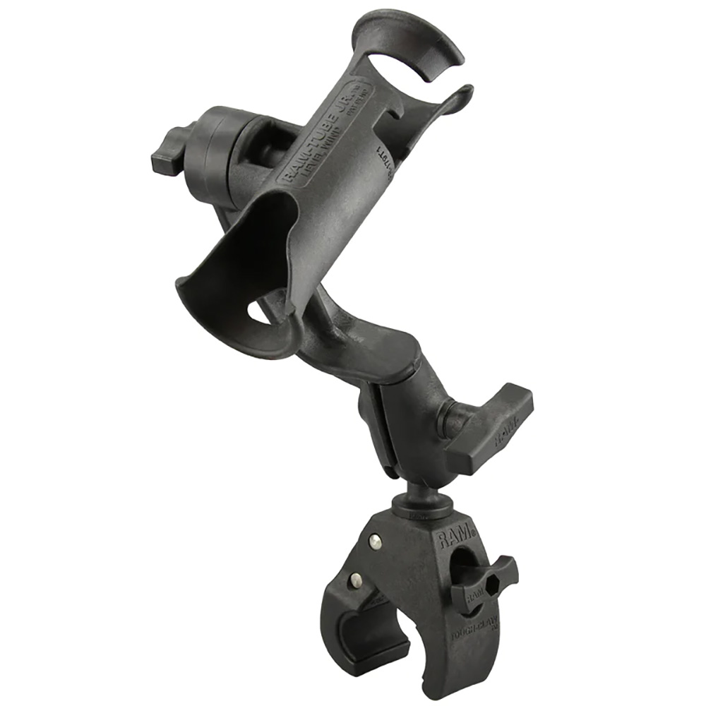 RAM Mount RAM® Tube Jr.™ Rod Holder w/Revolution Arm & RAM® Tough-Claw™ Base RAM Mount RAM® Tube Jr.™ Rod Holder w/Revolution Arm & RAM® Tough-Claw™ Base