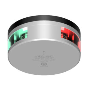 Lopolight Combined Sidelight – 2NM – Upside-Down Silver Housing w/FB Base