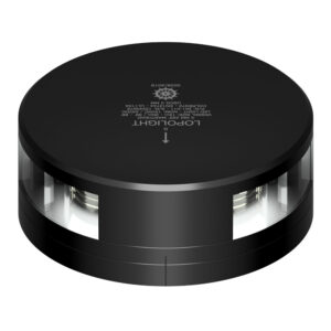 Lopolight Masthead Light – 3NM – Black Housing w/FB Base