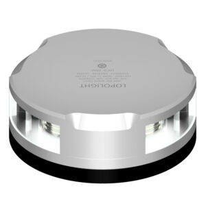 Lopolight 360-Degree Anchor Light – 2NM – Silver Housing w/FB Base