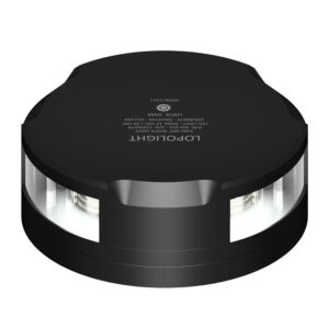 Lopolight 360-Degree Anchor Light – 2NM – Black Housing w/FB Base