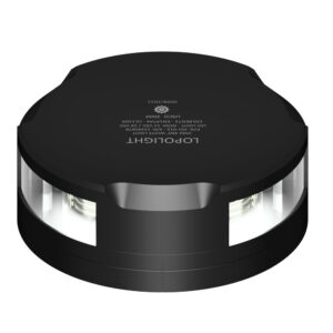 Lopolight 360-Degree Anchor Light w/Strobe – 2NM – Black Housing w/FB Base
