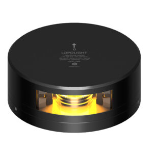 Lopolight Yellow Towing Light – 2NM – Black Housing w/FB Base