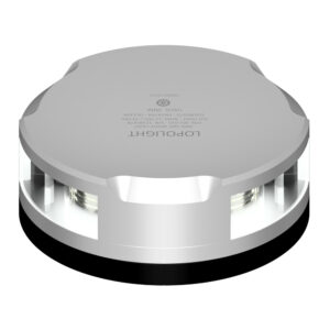 Lopolight Masthead/360-Degree Light – 2NM – Silver Housing w/FB Base