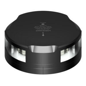Lopolight 360-Degree Stern Light – 2NM – Black Housing w/FB Base